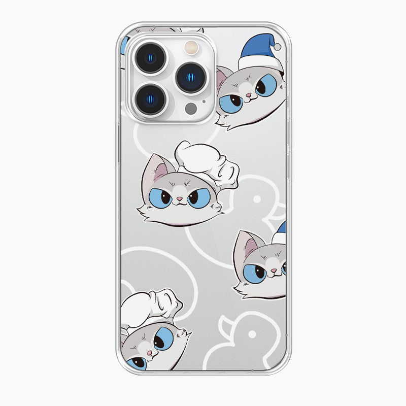 3D PUFF Phone Case - Cooking Cat - That Little Puff®